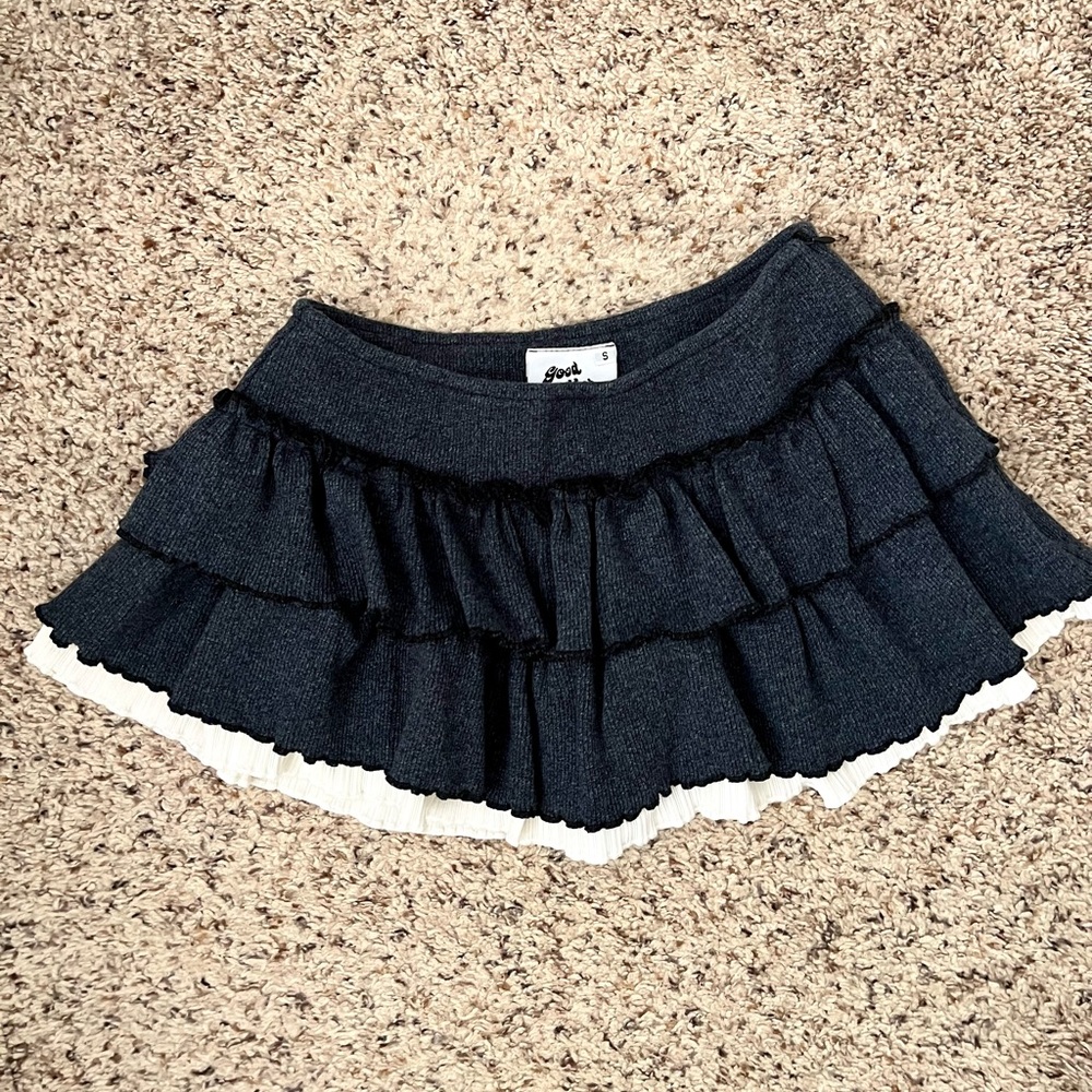 (NEW) BABY MINI GREY SKIRT PANT